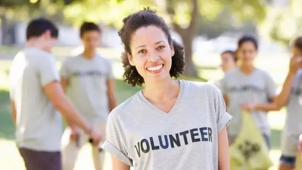 woman volunteering at HOA event related post image