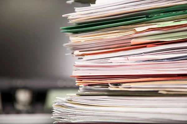 Stack of HOA Documents 