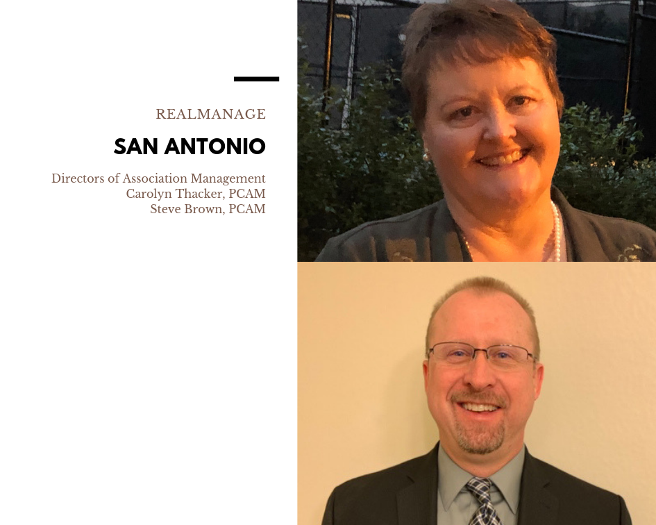 RM San Antonio Hires Carolyn Thacker, PCAM®, & Steve Brown, PCAM®
