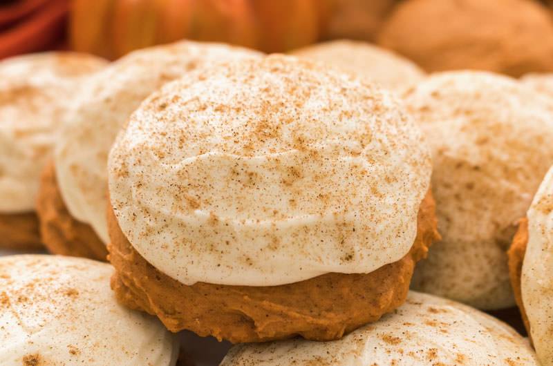 Happy Thanksgiving: Yummy Iced Pumpkin Spice Cookies